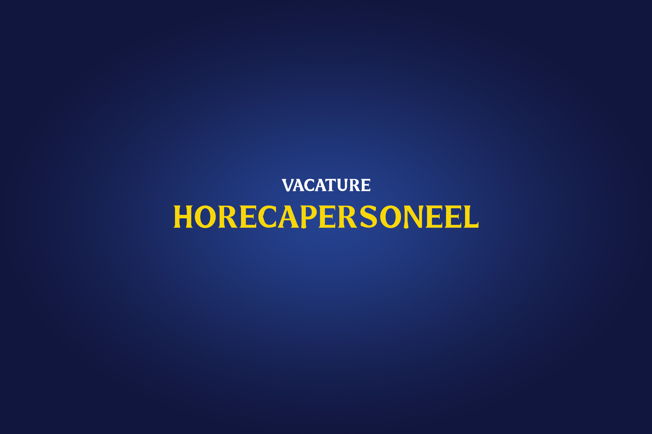 Horecapersoneel bij SK Beveren
