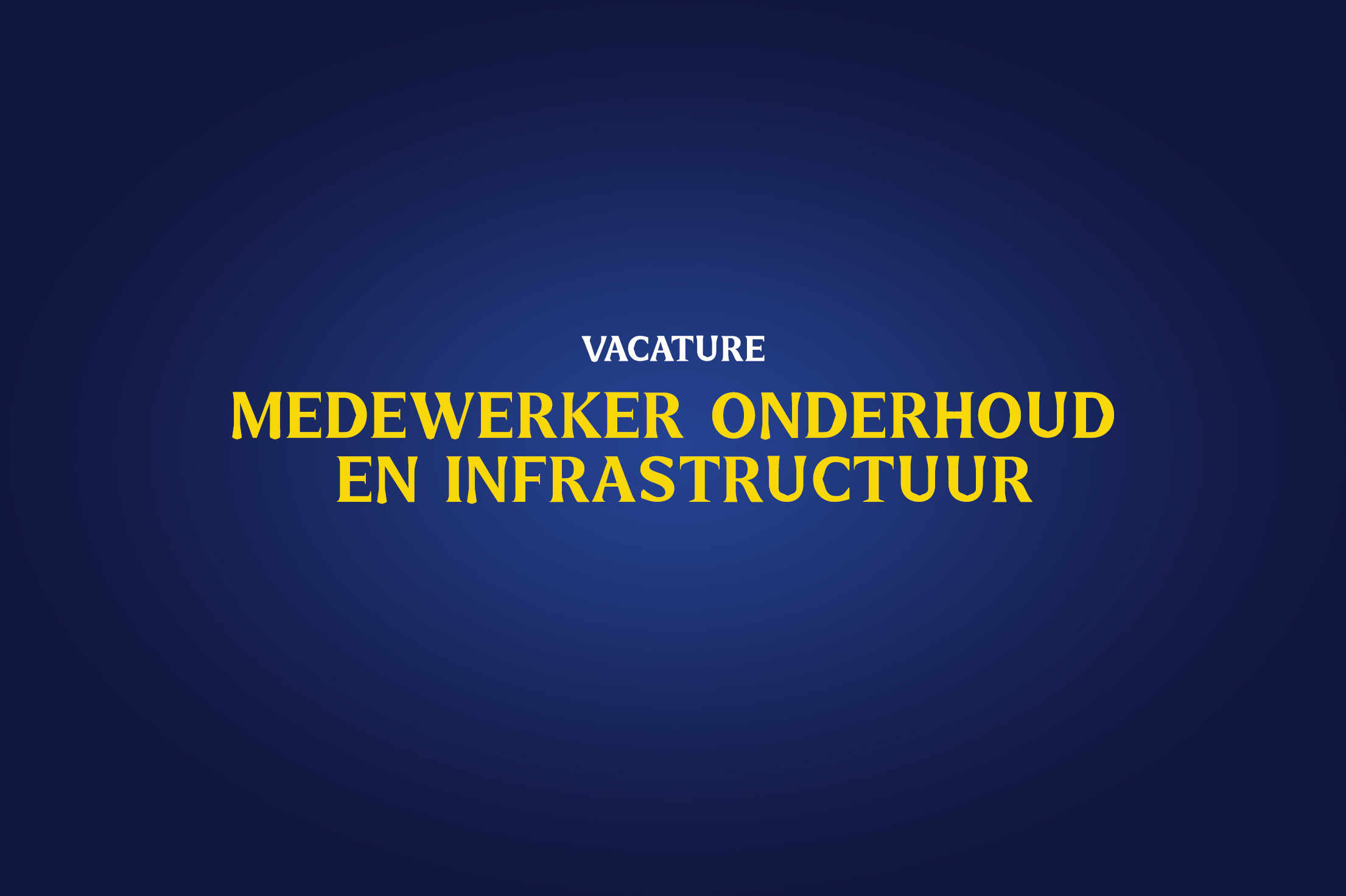 Medewerker Onderhoud en Infrastructuur chez SK Beveren